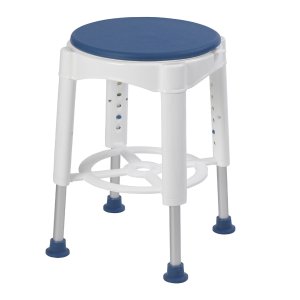 Drive Medical Swivel Seat Shower Stool - Supports up to 300 lbs, Pack of 1, RTL12061M